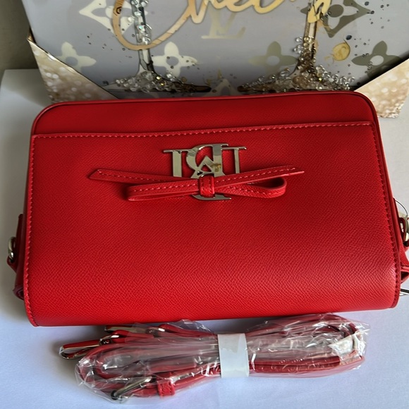 ❌SOLD❌BADGLEY MISCHKA Bow Detail Crossbody Bag - Picture 13 of 17